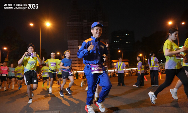 Impressive moments at Ho Chi Minh City night marathon