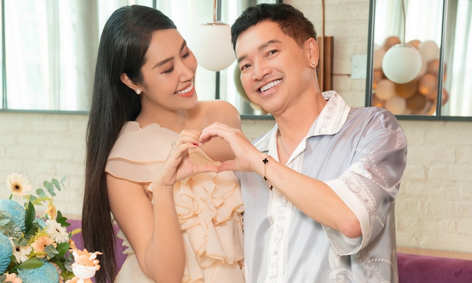 Actor Quang Minh: 'I am enjoying happiness with my girlfriend'