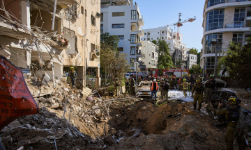 Devastation in Israeli Neighborhood After Iranian Missile Barrage