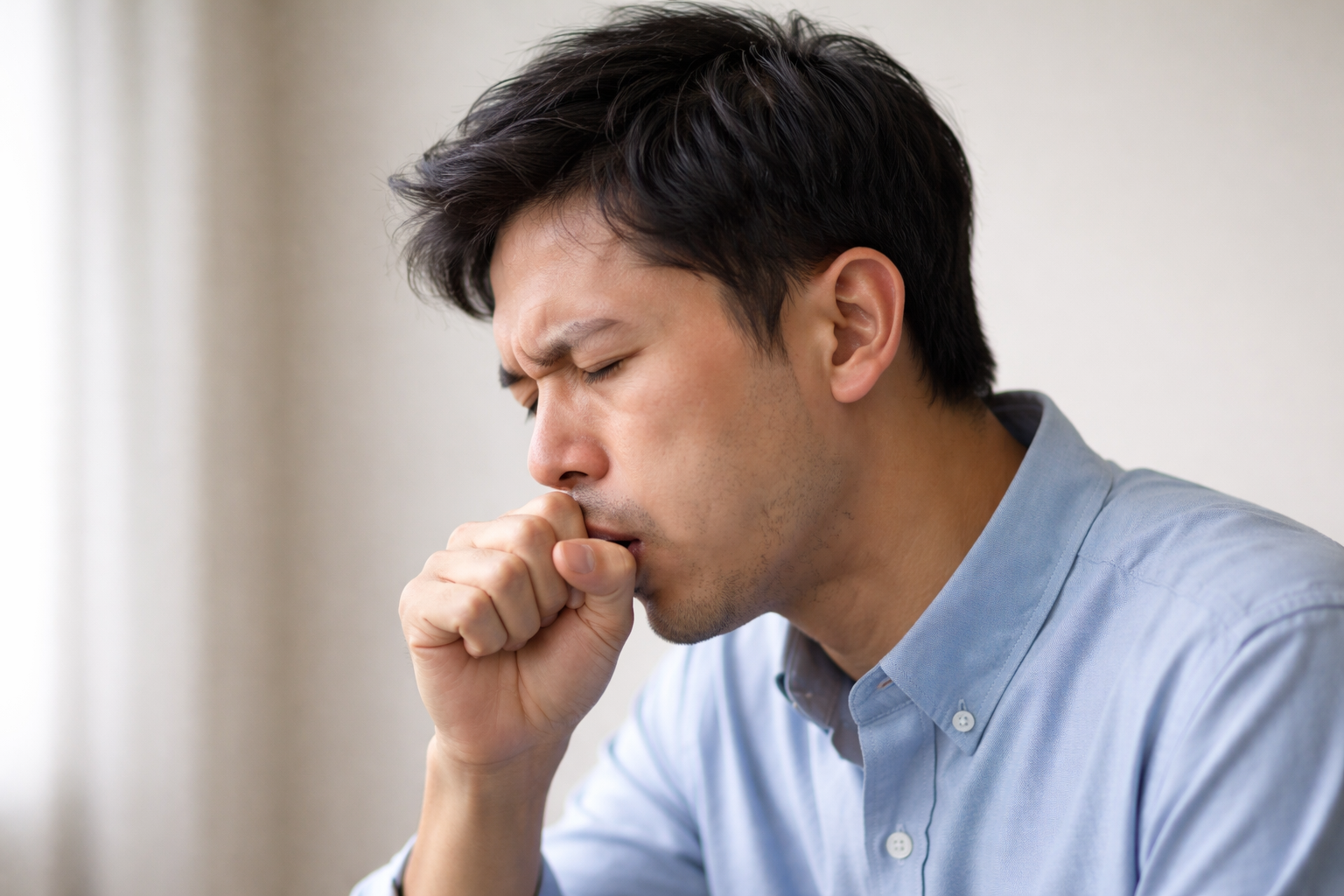 Persistent cough without fever: is it pneumonia?