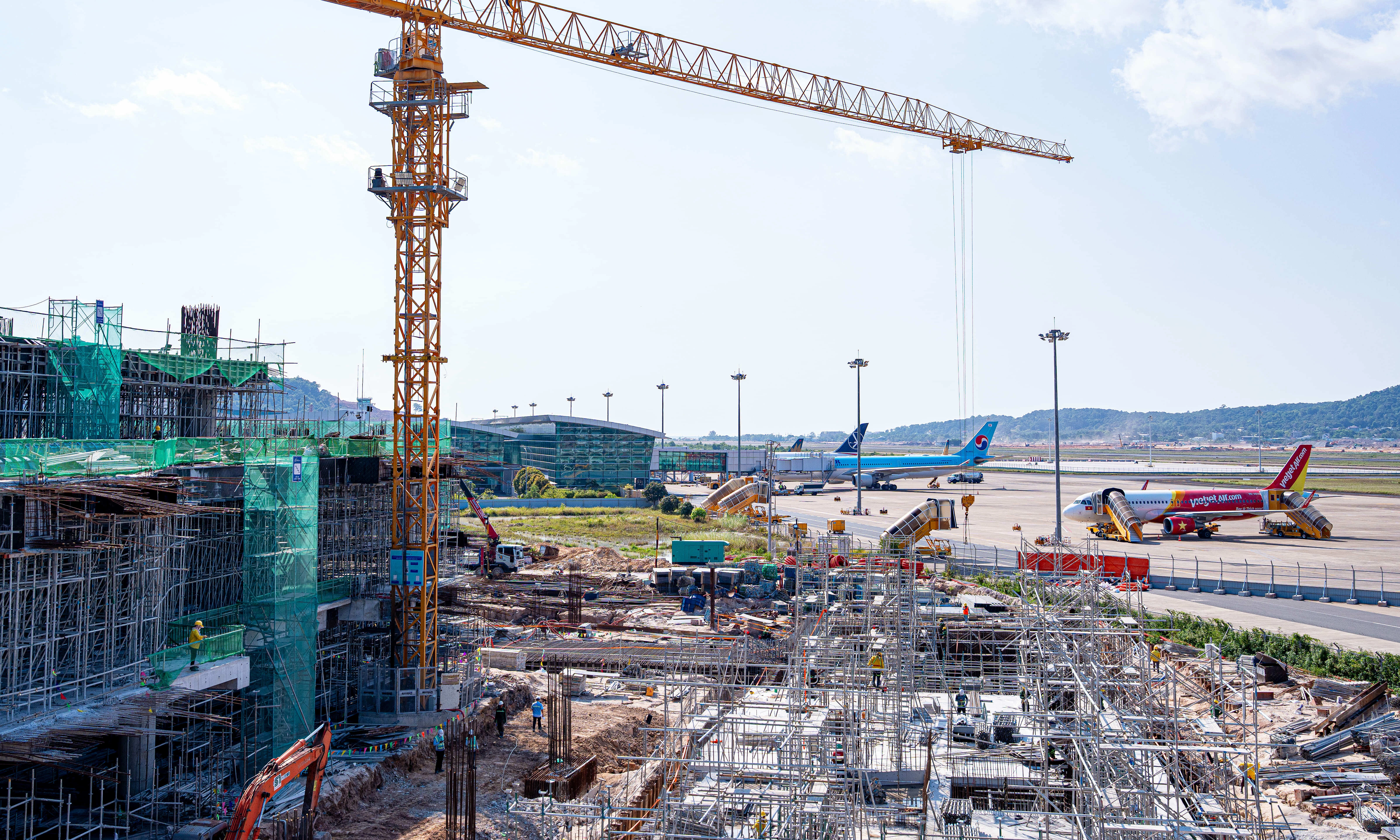 Phu Quoc airport VIP terminal rough construction completed