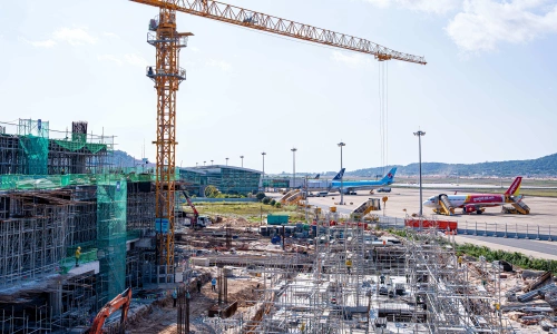 Phu Quoc airport VIP terminal rough construction completed
