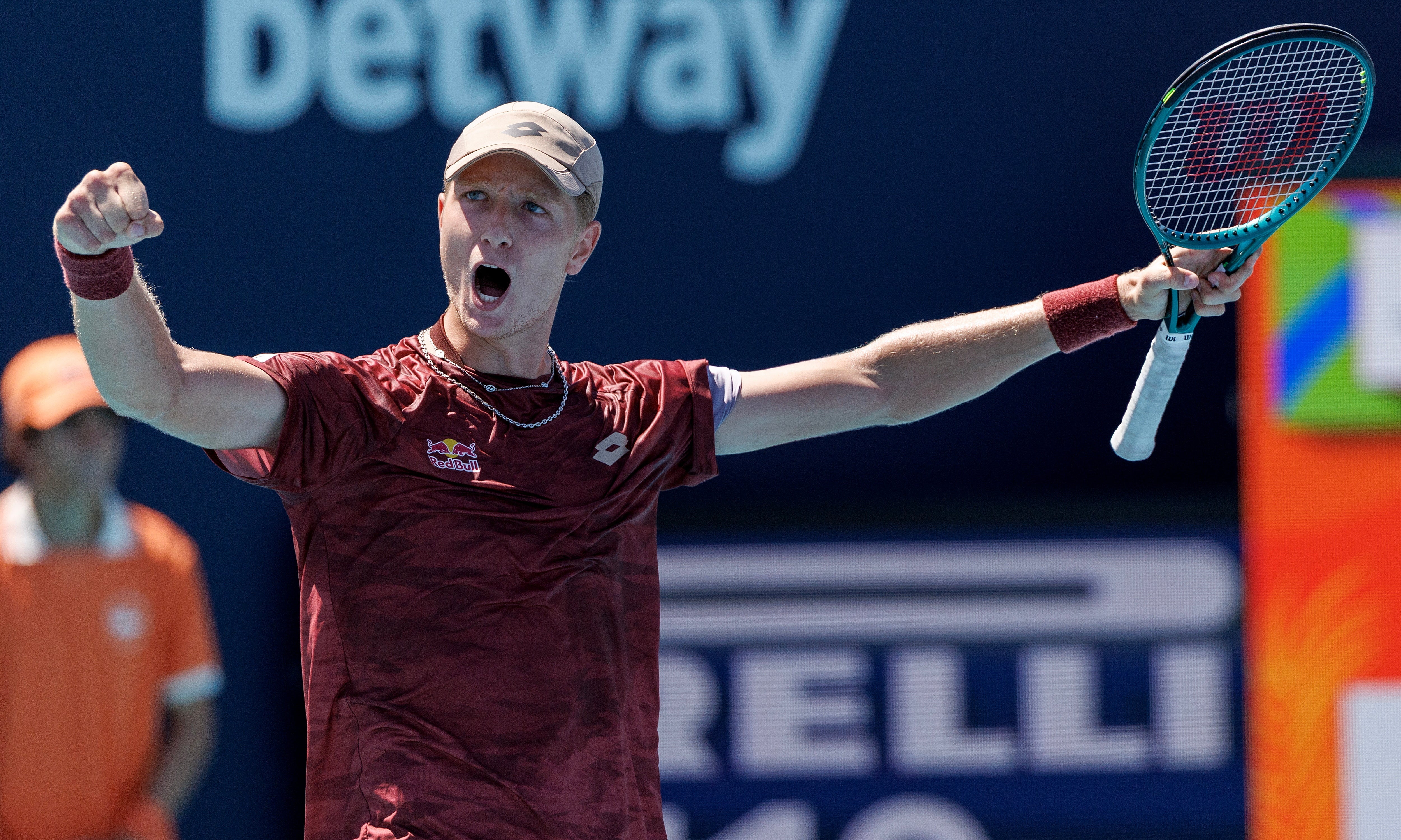 World number 151 causes upset at Miami Open