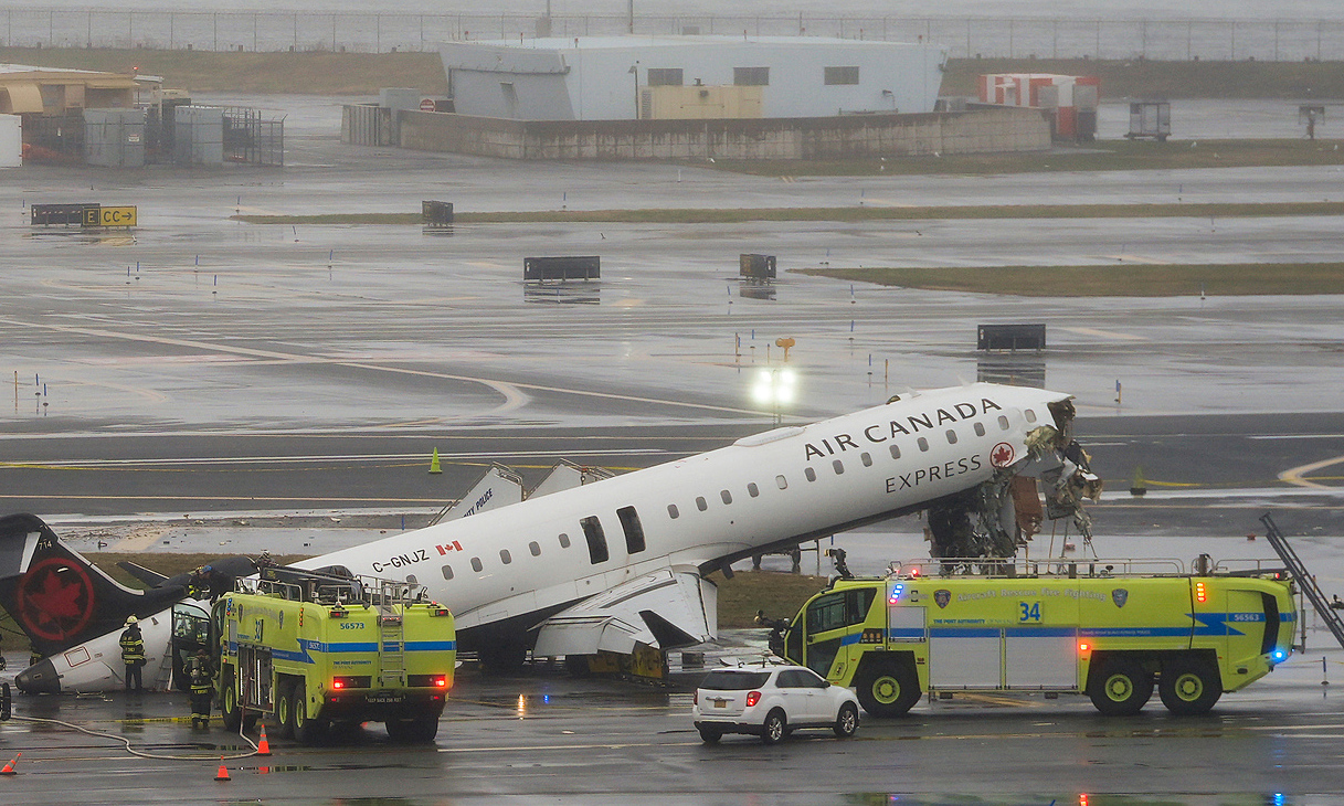 Collision avoidance system inactive in US plane crash