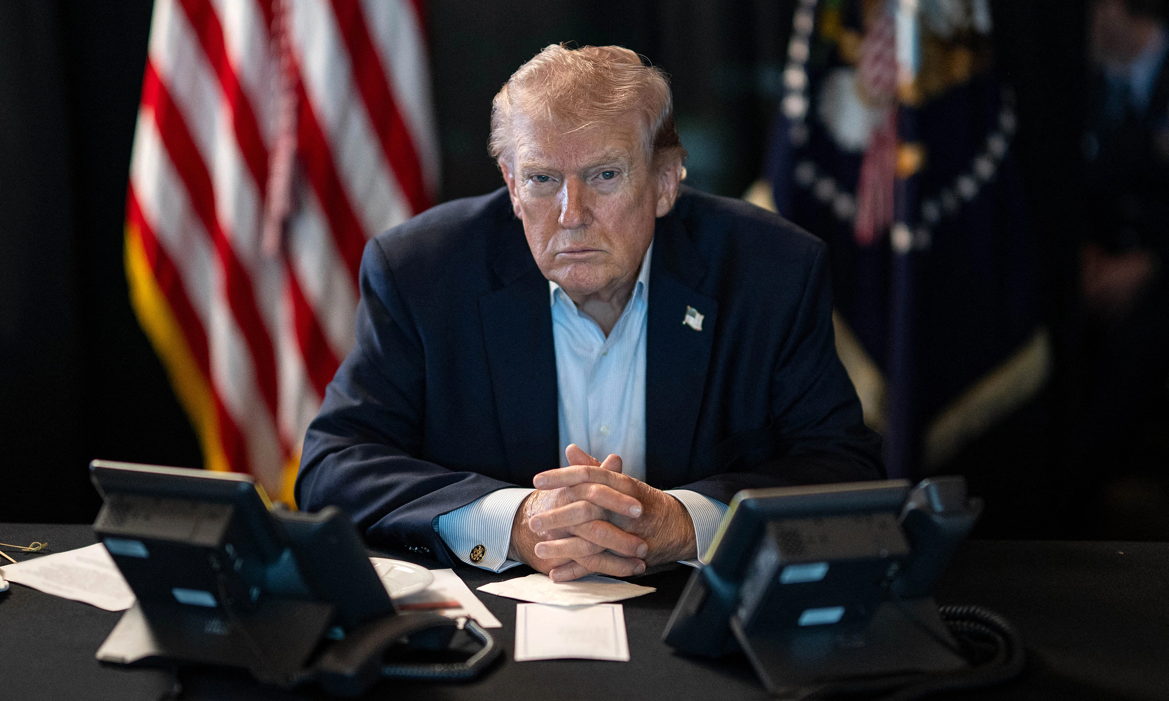 Donald Trump's conflicting statements on the Iran conflict