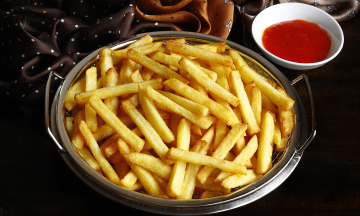 The secret to crispy french fries