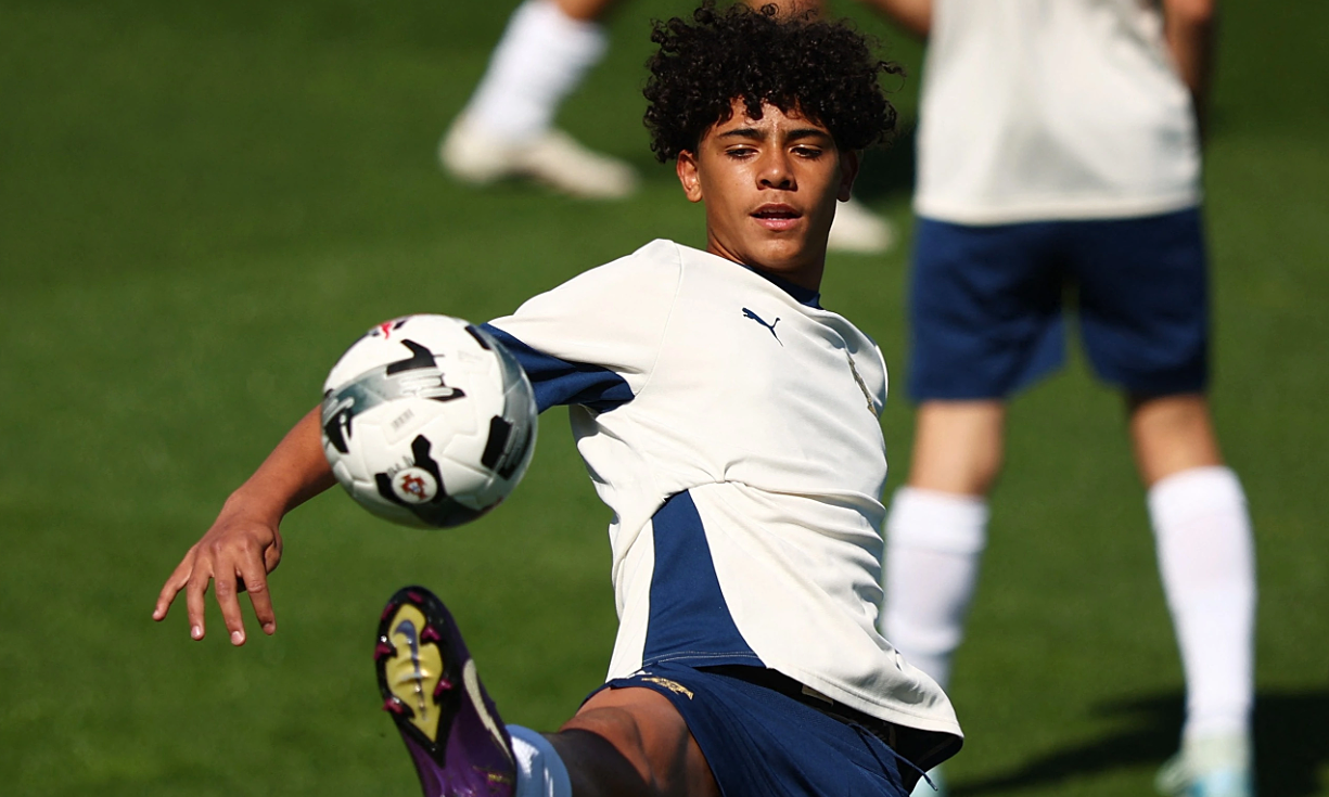 Ronaldo's son tries out for Real Madrid youth team