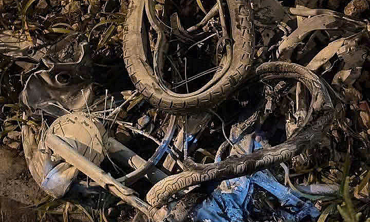 Train collision kills two