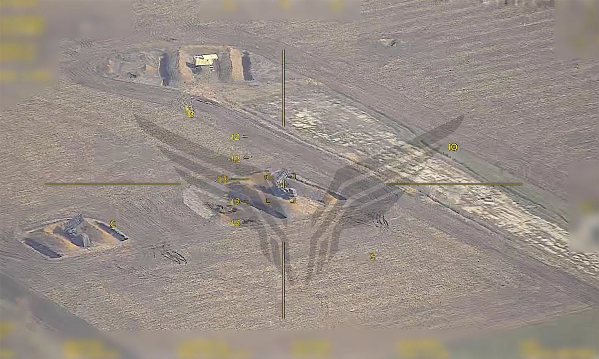 Russia releases drone video targeting 'Ukrainian Patriot position'