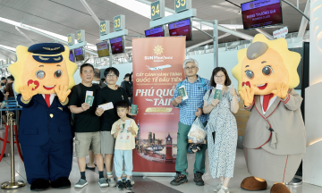 Sun PhuQuoc Airways launches first international flight