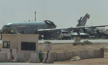 US faces significant loss if 'eye in the sky' aircraft lost in Middle East