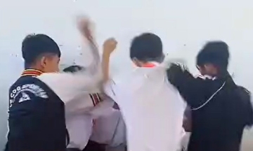 Eighth-grade student hospitalized after being gang-beaten by peers