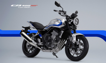 Honda CB400 Super Four e-clutch concept revealed