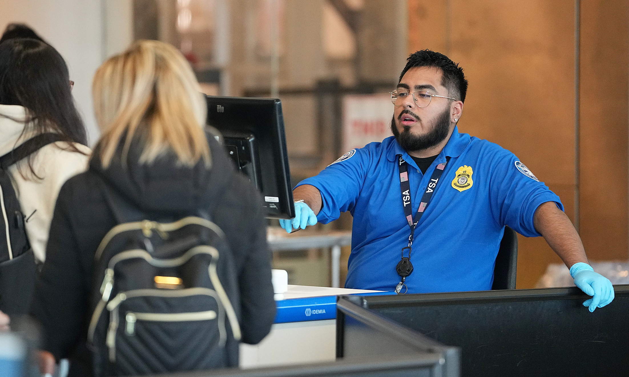 US airport security staff face destitution due to delayed wages