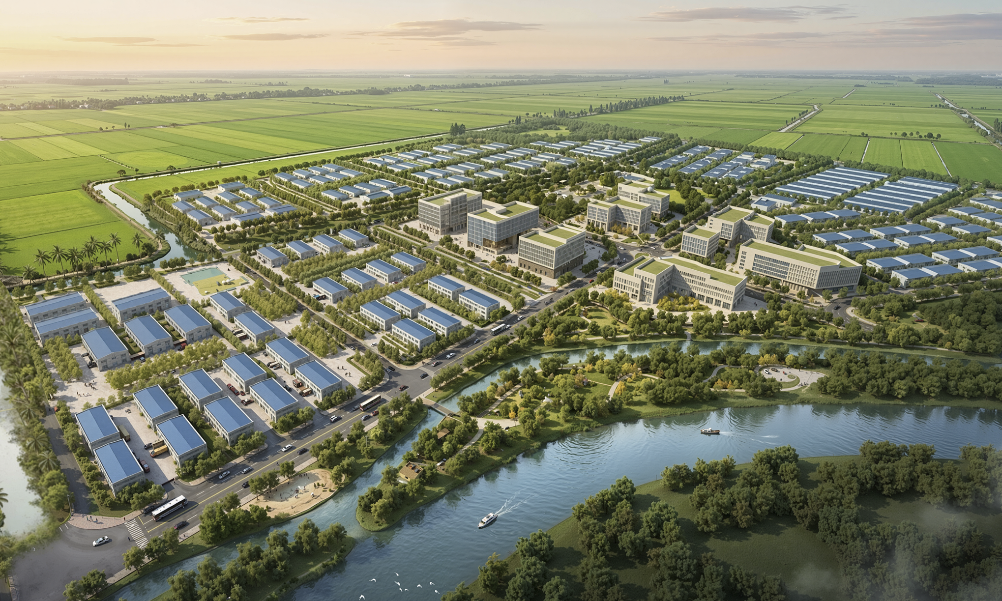 An Giang constructs 4,800 billion VND industrial park