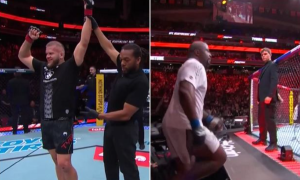 MC misreads results, UFC fighter called back to claim victory