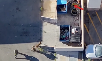 US police use drone to track violent assault suspect