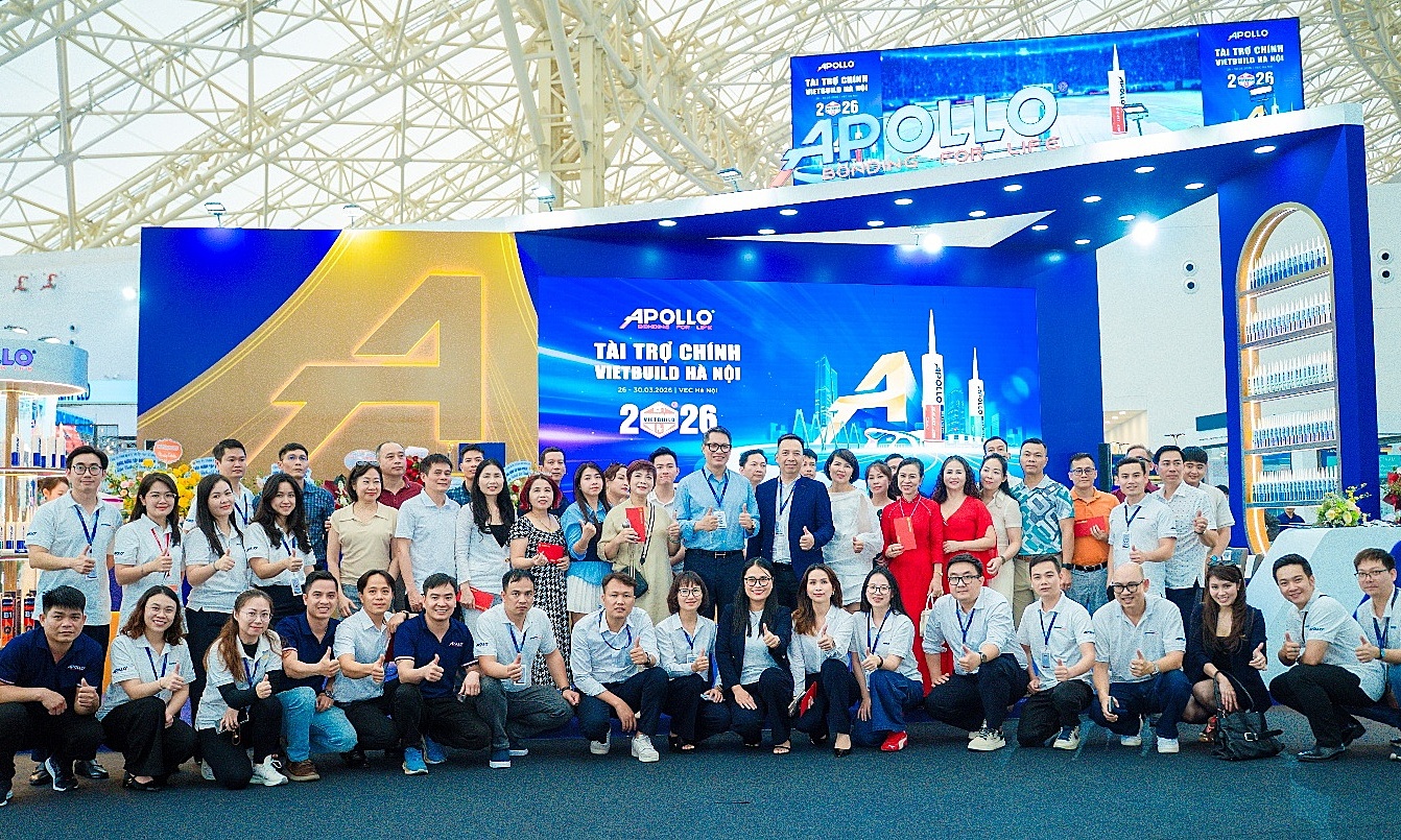 Apollo is the main sponsor at Vietbuild Hanoi 2026