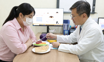 Young woman diagnosed with binge eating disorder