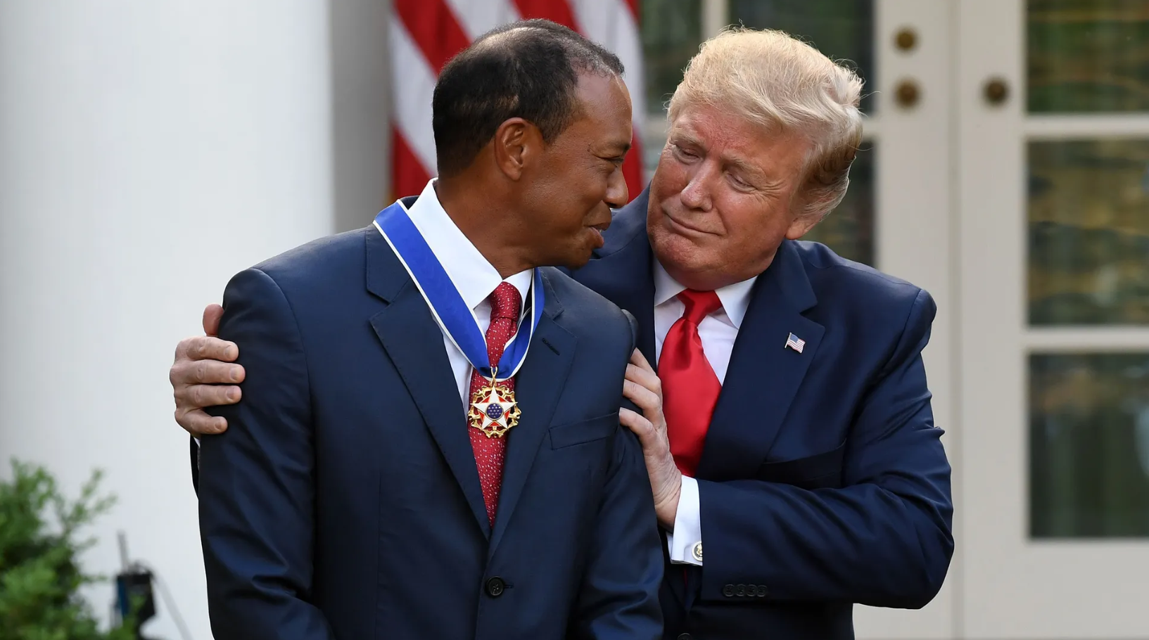 Tiger Woods barred from driving Trump's grandchildren