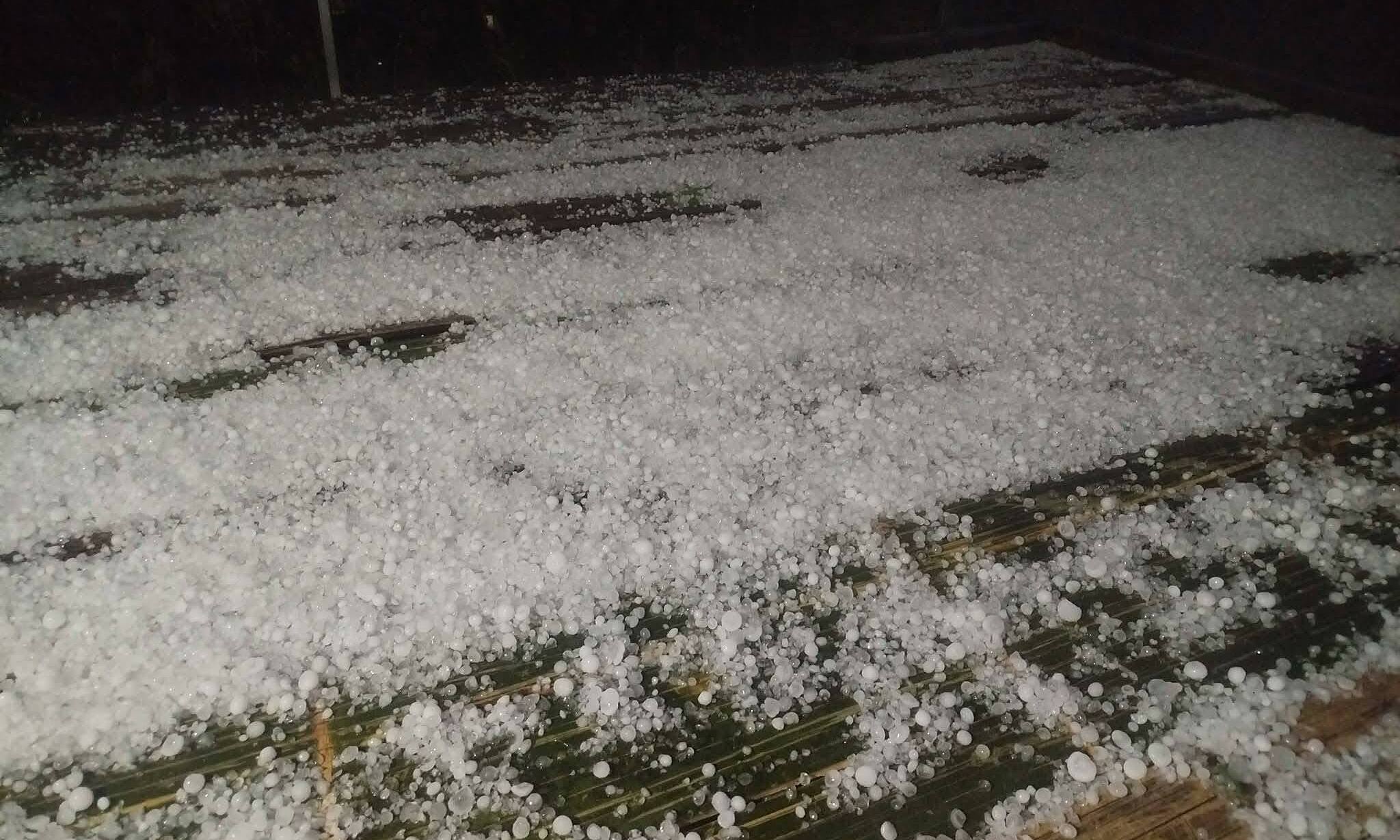 Hailstorms hit Hanoi and Cao Bang