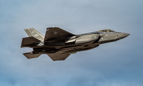 US F-35 fighter jet crashes, pilot ejects safely