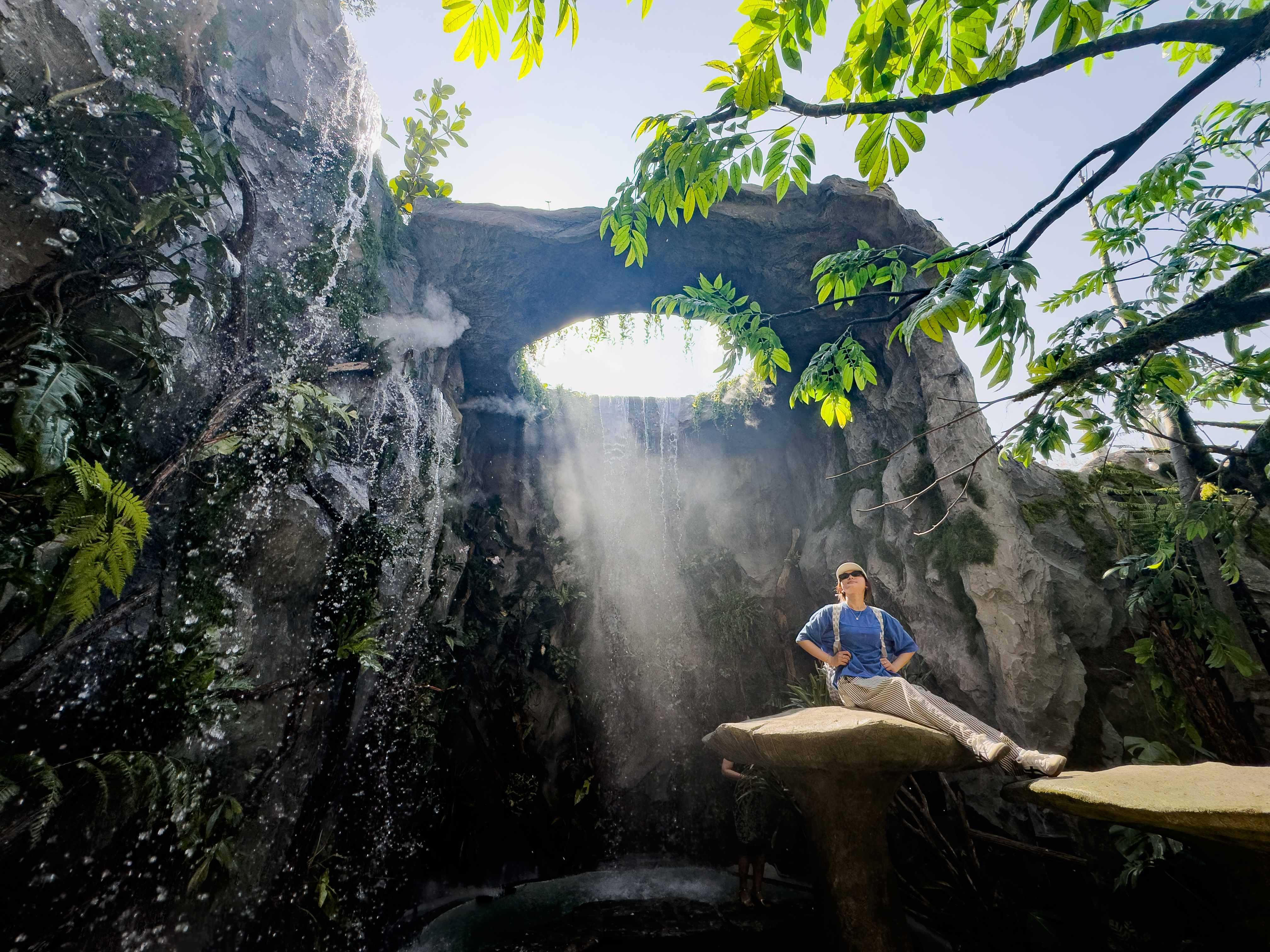 Admire a 6,5 m High Waterfall at a Cafe in Ho Chi Minh City