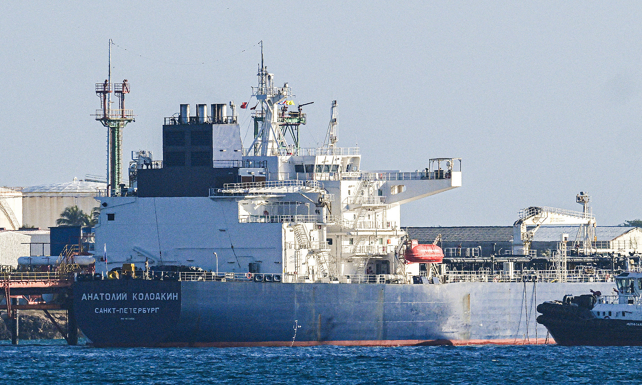 Russian ship carrying 730,000 barrels of oil arrives at Cuban port