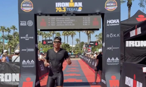 American triathlete disqualified from Ironman 70.3 for skipping penalty