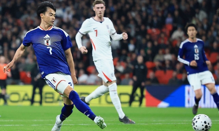 Japan becomes the first Asian team to beat England