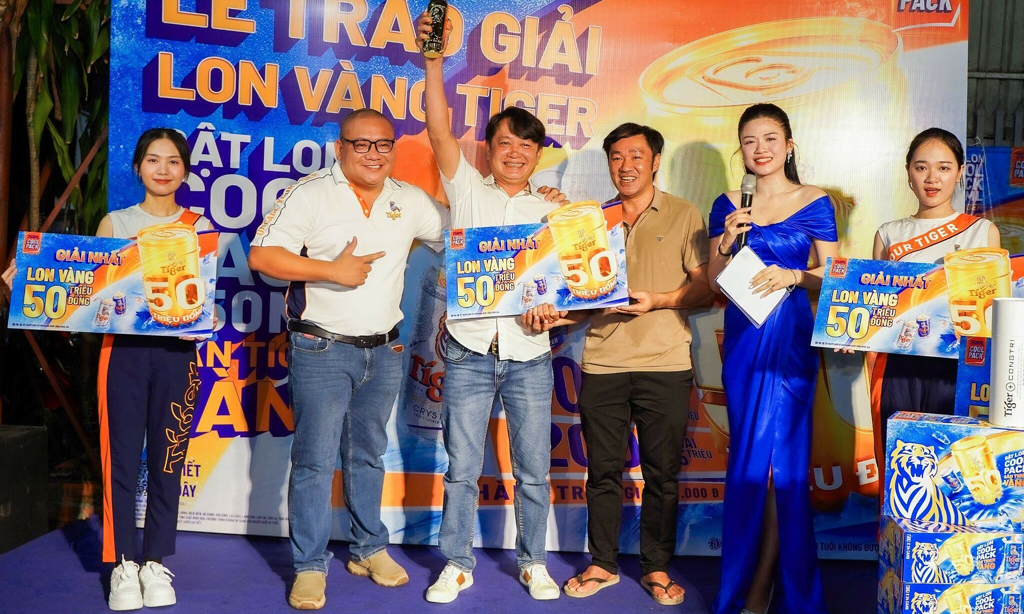 Chance to win millions of prizes by "popping" a Tiger Crystal Coolpack