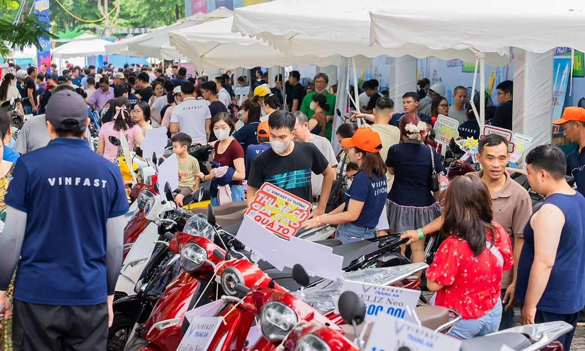 VinFast electric motorbike achieves record sales