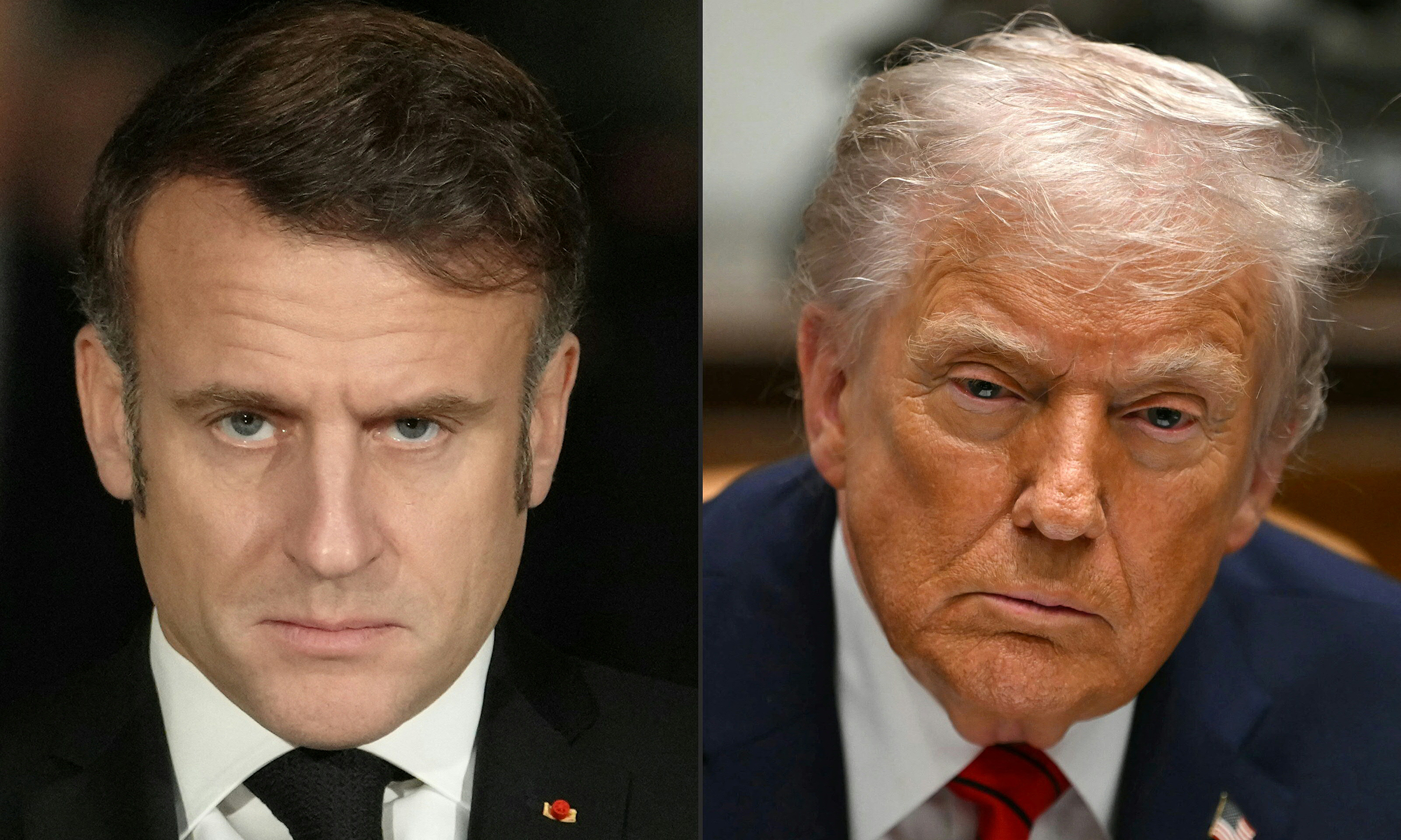 Trump: French president treated 'very poorly' by wife