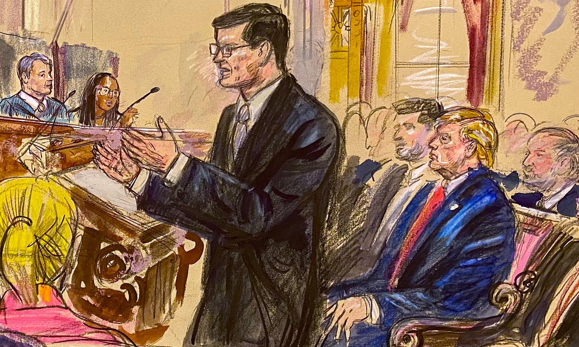 Donald Trump's strategy attending the debate on 'born in the U.S. is a U.S. citizen' law