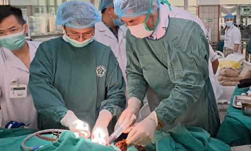 Recovering large post-surgical wounds with multi-technology