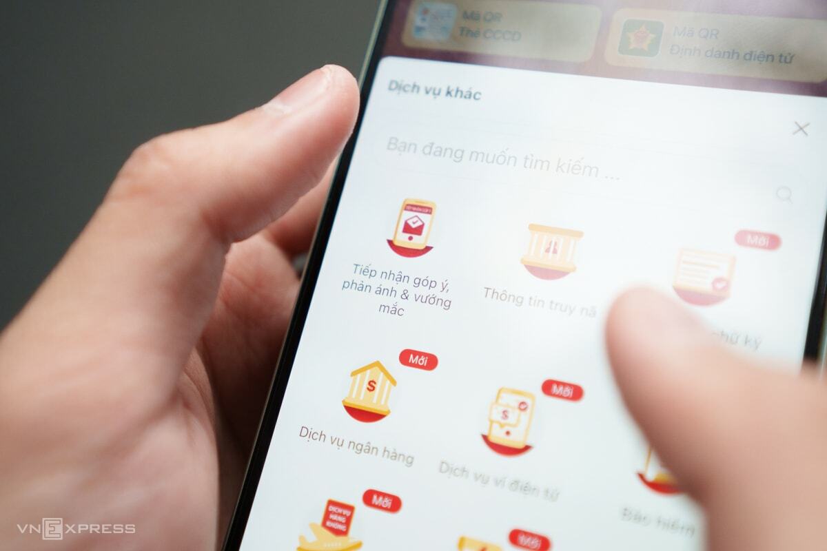 Citizens can report various administrative violations via VNeID