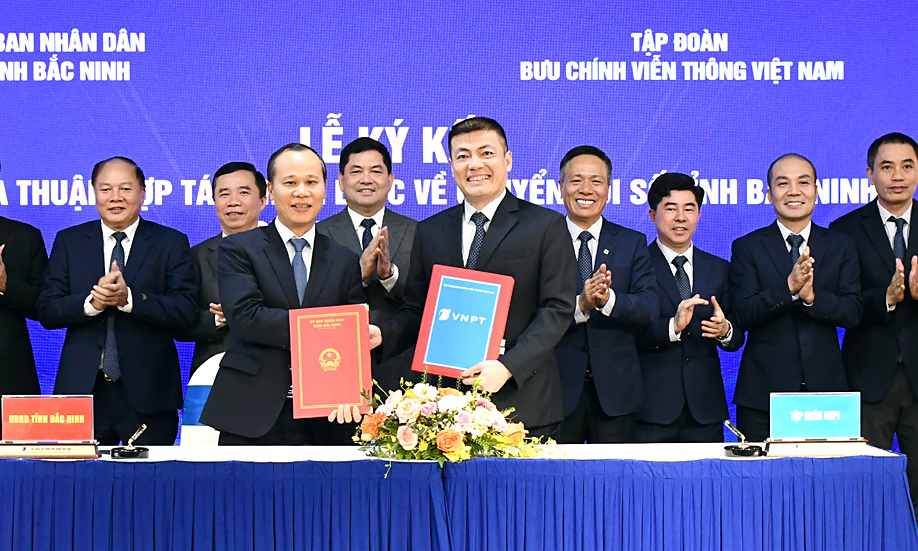 VNPT accelerates digital transformation in Bac Ninh