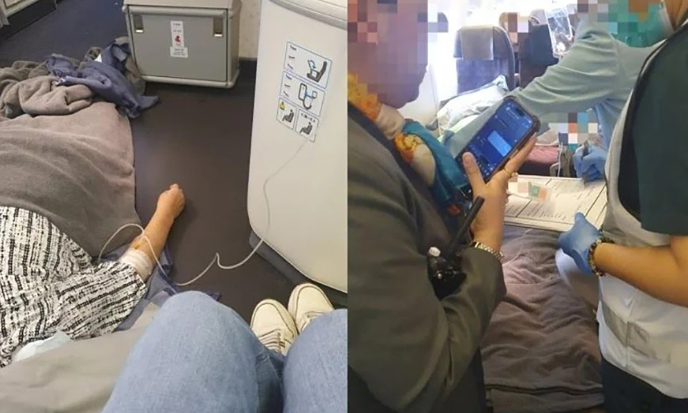 South Korean doctors save critically ill passenger on plane