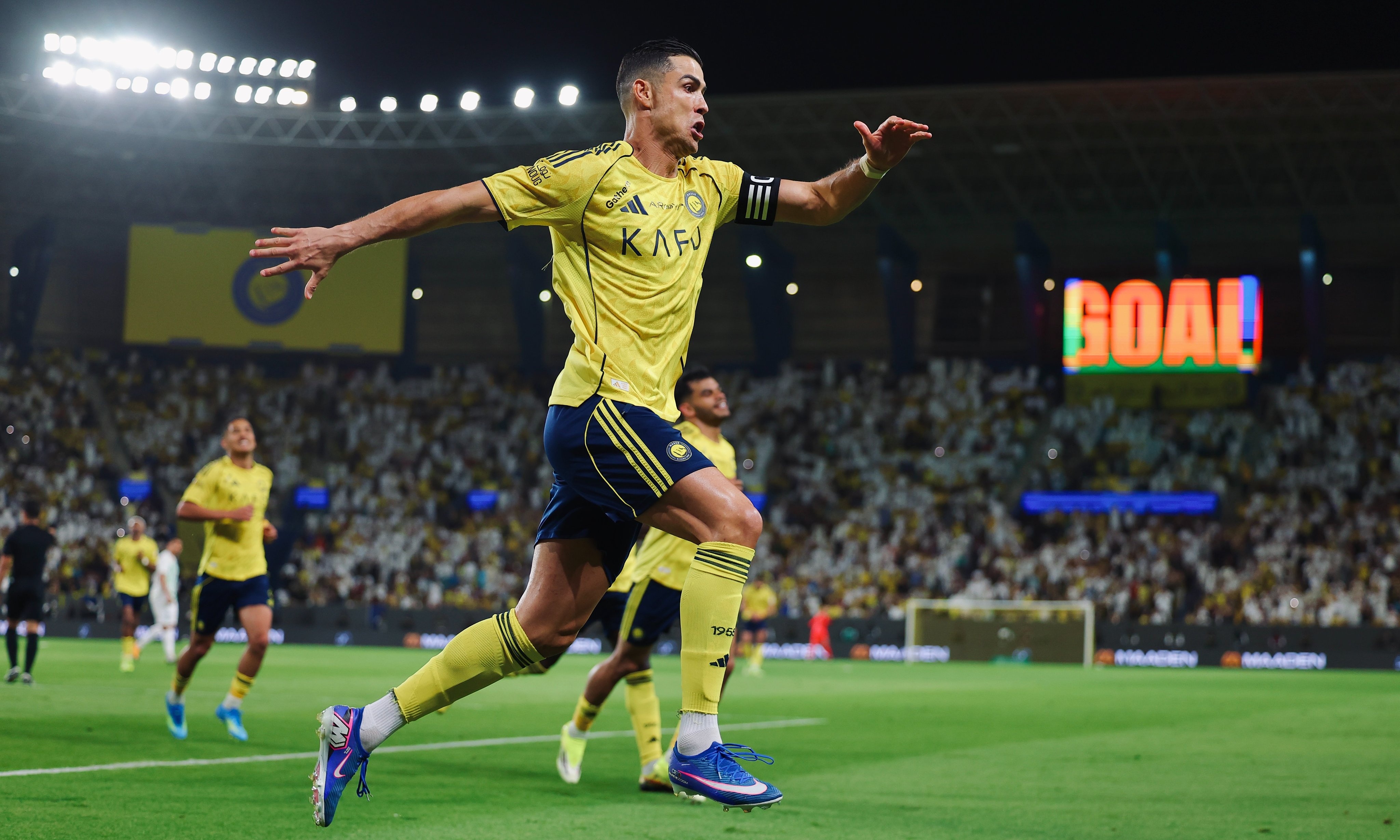 Ronaldo scores a brace on his return