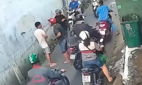 knocked unconscious while intervening in a dispute after a traffic collision