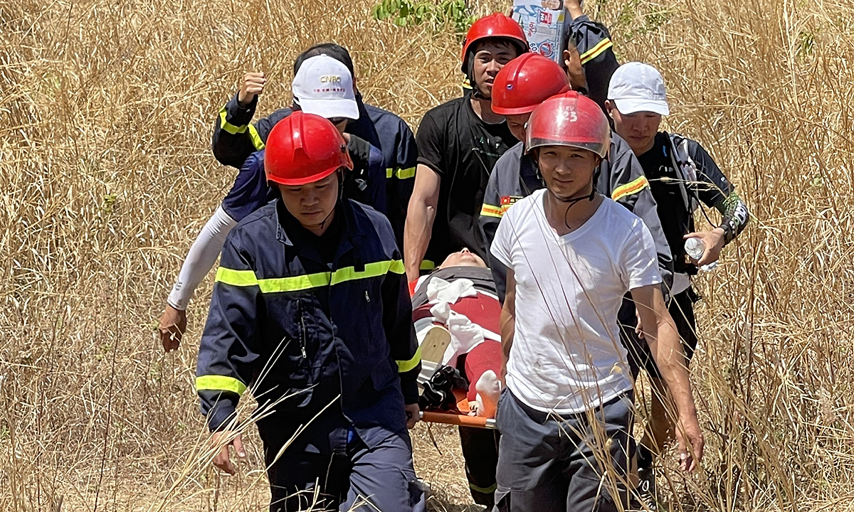 Chinese woman injured while hiking Dinh mountain