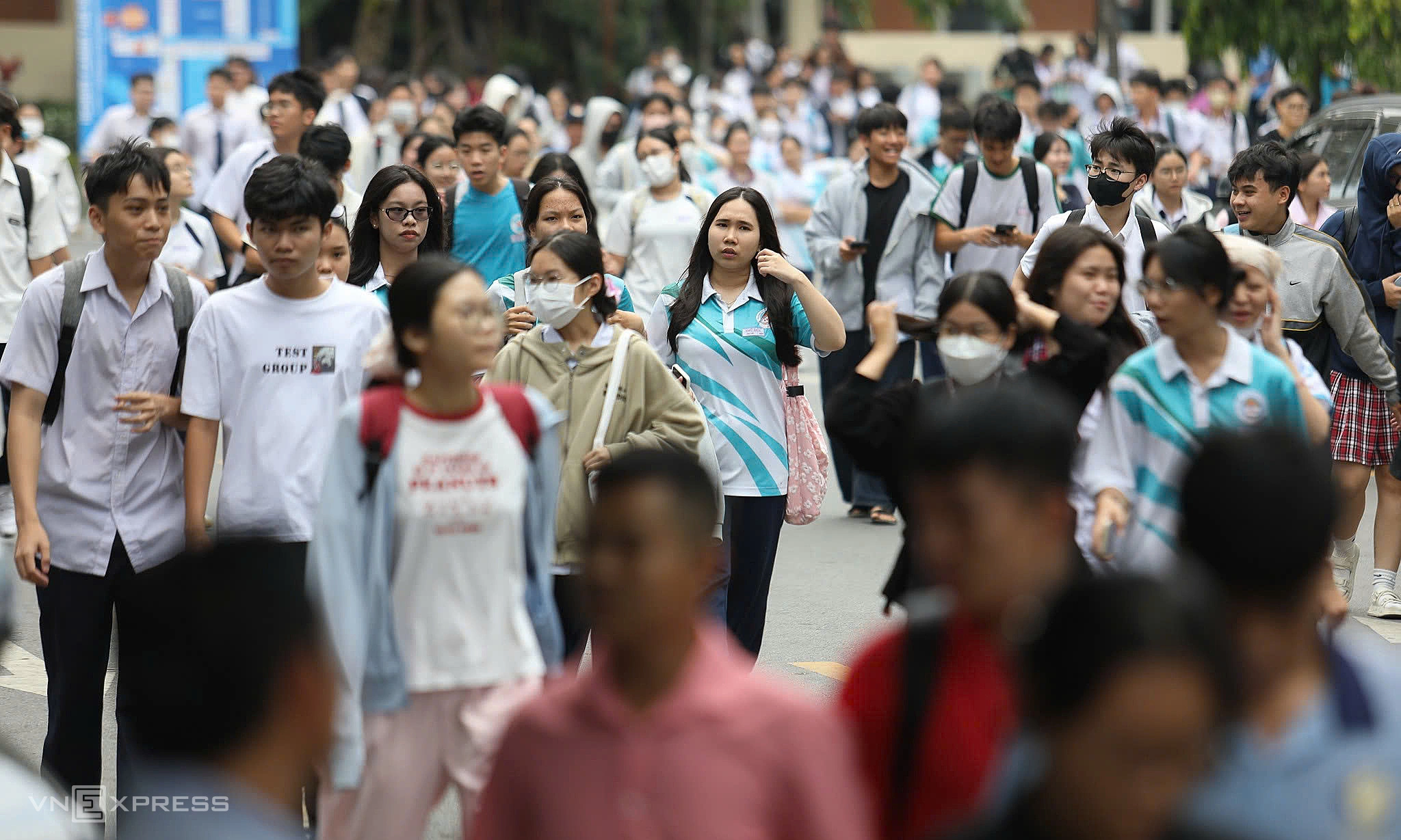 Candidates 'frown' over national university Ho Chi Minh City's competency assessment exam