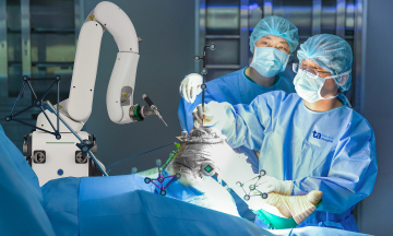 Robot-assisted surgery customizes joint replacements for patients