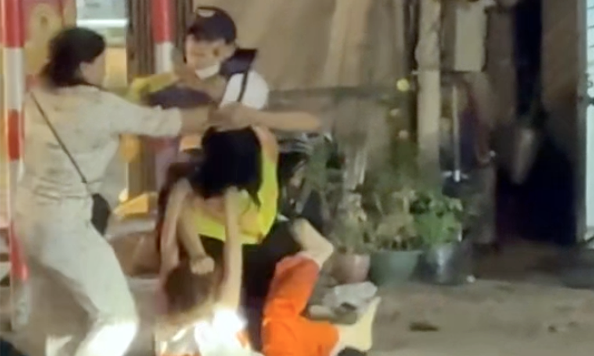 Two railway crossing guards assaulted