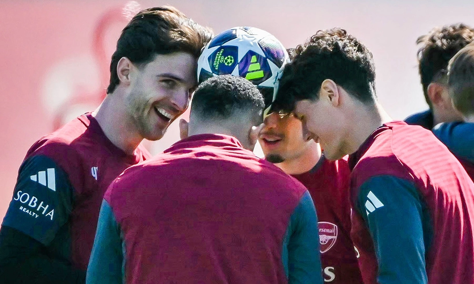 Arsenal mocked for unusual training methods