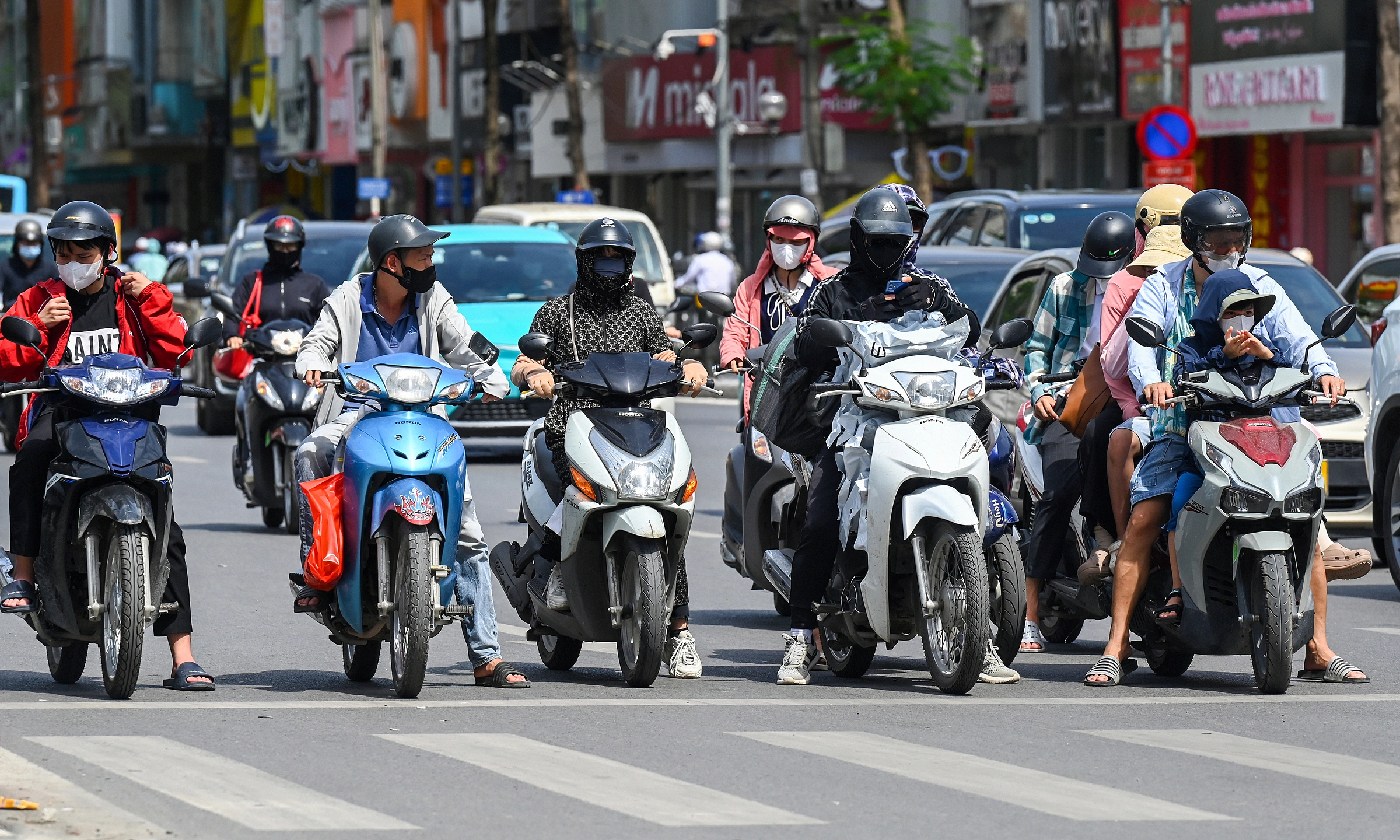 Temperatures exceed 40 degrees Celsius in many areas