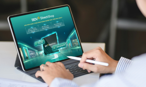 BIDV launches Direct Shop sales management solution