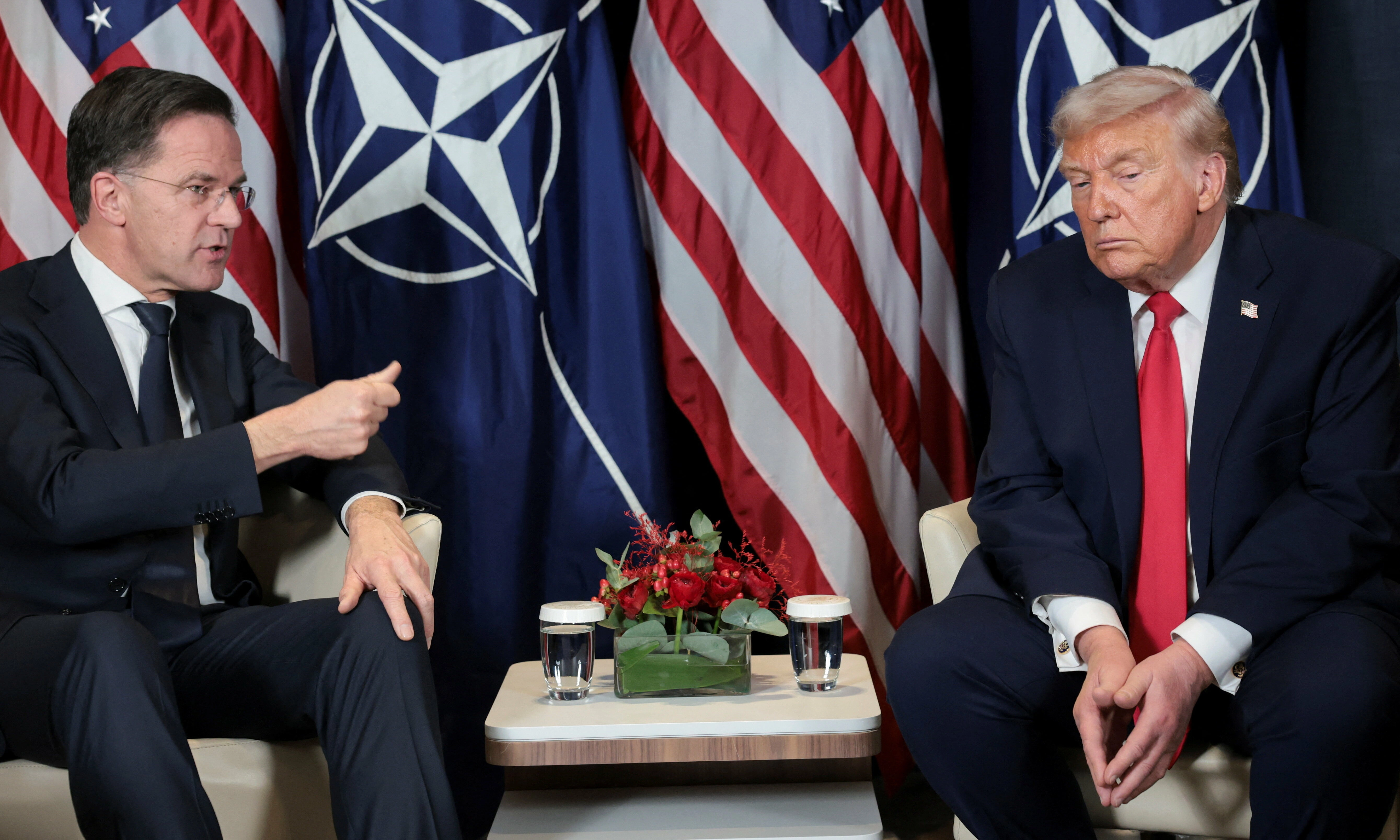 Trump criticizes NATO after meeting alliance leader