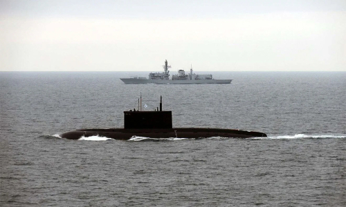 UK detects 'three Russian submarines conducting secret operation'