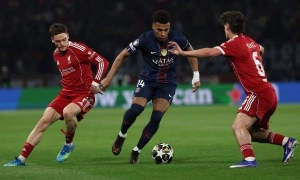 PSG secures easy win over Liverpool in champions league quarter-finals